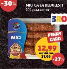 Penny Mici ca la Dedulești Ofertă