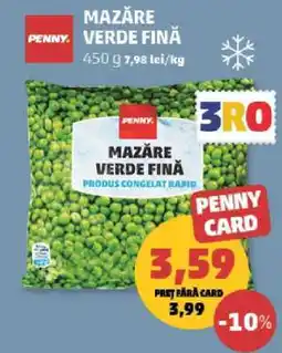 Penny MAZĂRE VERDE FINĂ Ofertă