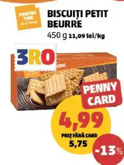 Penny Biscuiți Petit Beurre Ofertă