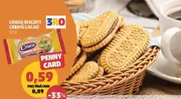 Penny CROCO BISCUITI CREMĂ CACAO Ofertă