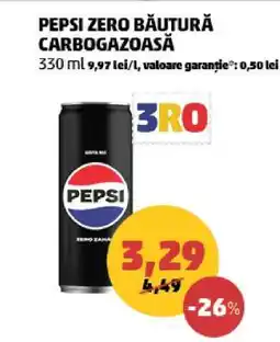Penny Pepsi Zero Băutură Carbogazoasă Ofertă