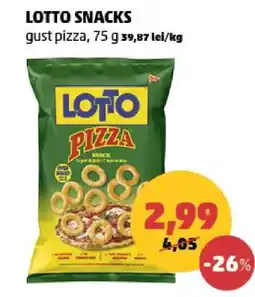 Penny LOTTO SNACKS Ofertă