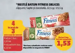Penny NESTLÉ BATON FITNESS DELICES Ofertă