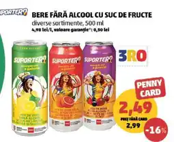 Penny BERE FĂRĂ ALCOOL CU SUC DE FRUCTE Ofertă