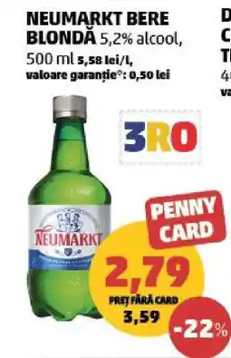 Penny NEUMARKT Bere blondă Ofertă