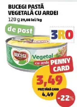 Penny Bucegi Pastă Vegetală cu Ardei Ofertă