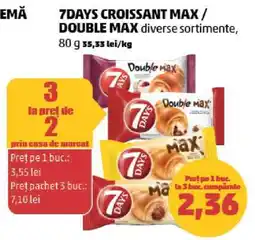 Penny 7DAYS CROISSANT MAX / DOUBLE MAX Ofertă