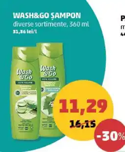 Penny WASH&GO Şampon Ofertă