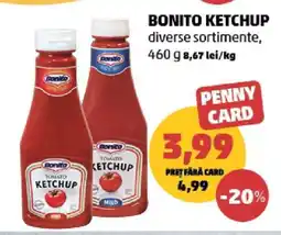 Penny BONITO KETCHUP Ofertă