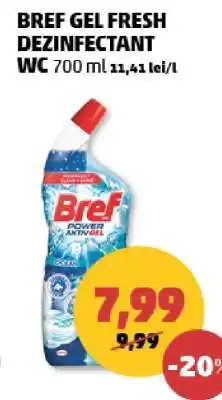 Penny BREF GEL FRESH DEZINFECTANT WC Ofertă