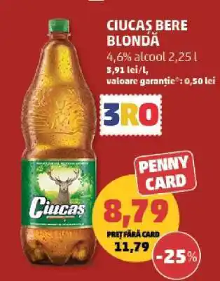 Penny CIUCAŞ Bere blondă Ofertă