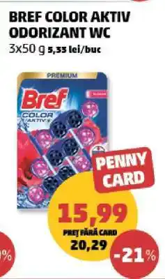 Penny BREF COLOR AKTIV ODORIZANT WC Ofertă
