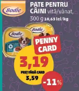Penny Pate pentru câini Bodie Ofertă