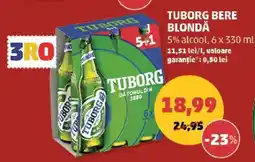 Penny TUBORG Bere blondă Ofertă