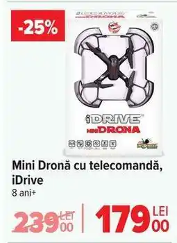 Carrefour Mini Dronă cu telecomandă, iDrive Ofertă
