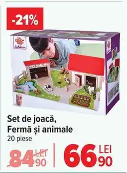 Carrefour Set de joacă, Fermă și animale Ofertă