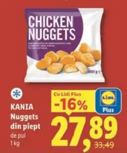 Lidl KANIA Nuggets din piept de pui 1 kg Ofertă
