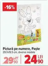Carrefour Pictură pe numere, Paște Ofertă