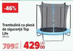 Carrefour Trambulină cu plasă de siguranță, Top Life Ofertă