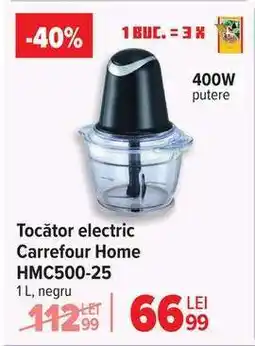 Carrefour Tocător electric Carrefour Home HMC500-25 Ofertă
