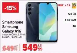 Carrefour Smartphone Samsung Galaxy A16 Ofertă