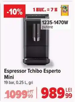 Carrefour Espressor Tchibo Esperto Mini Ofertă