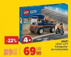Carrefour LEGO CITY Transportor de motociclete Ofertă