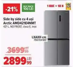 Carrefour Side by side cu 4 uși Arctic AMD421E4NMT Ofertă