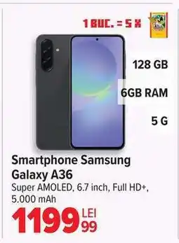 Carrefour Smartphone Samsung Galaxy A36 Ofertă