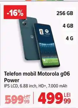 Carrefour Telefon mobil Motorola g06 Power Ofertă