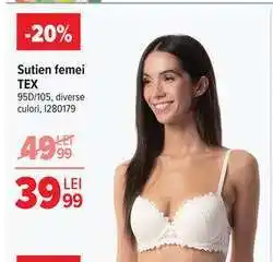 Carrefour Sutien femei, TEX Ofertă