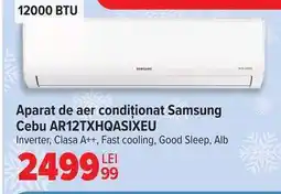 Carrefour Aparat de aer condiționat Samsung Cebu AR12TXHQA6XEU Ofertă