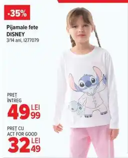 Carrefour Pijamale fete, Disney Ofertă