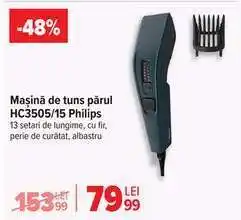 Carrefour Mașină de tuns păr HC3505/15 Philips Ofertă
