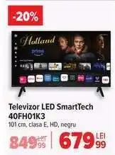Carrefour Televizor LED SmartTech 40FH01K3 Ofertă