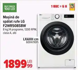 Carrefour Mașină de spălat rufe LG F2WR508SBW Ofertă