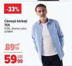 Carrefour Cămașă bărbați TEX Ofertă