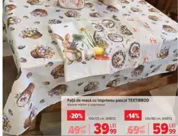 Carrefour Față de masă cu imprimeu pascal TEXTIBROD Ofertă