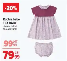 Carrefour Rochie bebe, TEX BABY Ofertă