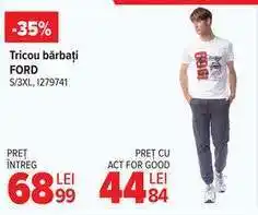 Carrefour Tricou bărbați FORD Ofertă