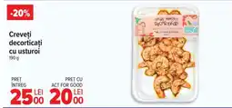 Carrefour Creveți decorticați cu usturoi Ofertă