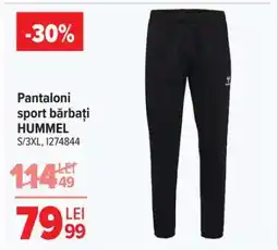 Carrefour Pantaloni sport bărbați HUMMEL Ofertă