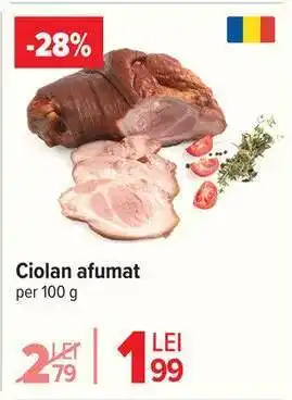 Carrefour Ciolan afumat Ofertă