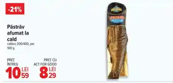 Carrefour Păstrăv afumat la cald Ofertă