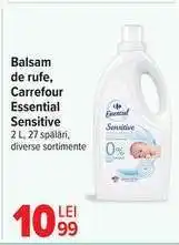 Carrefour Balsam de rufe, Carrefour Essential Sensitive Ofertă