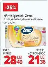 Carrefour Hârtie igienică, Zewa Ofertă