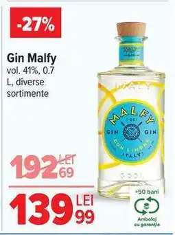 Carrefour Gin Malfy Ofertă