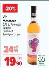 Carrefour Vin Metafora Ofertă