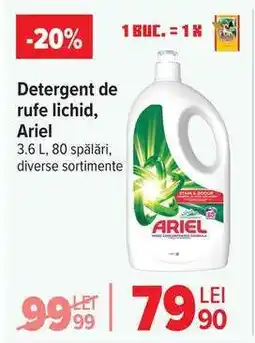 Carrefour Detergent de rufe lichid Ariel Ofertă