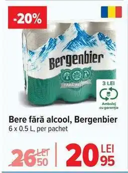 Carrefour Bere fără alcool Bergenbier Ofertă